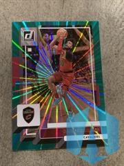 2022-23 Panini Donruss Holo Green Laser SP DARIUS GARLAND #35 CAVALIERS